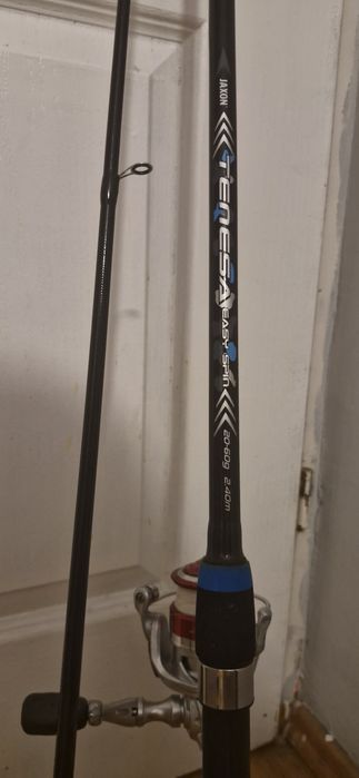 Wędka jaxon tenessa szczupak+ kołowrotek dam quick 1 pink 2000