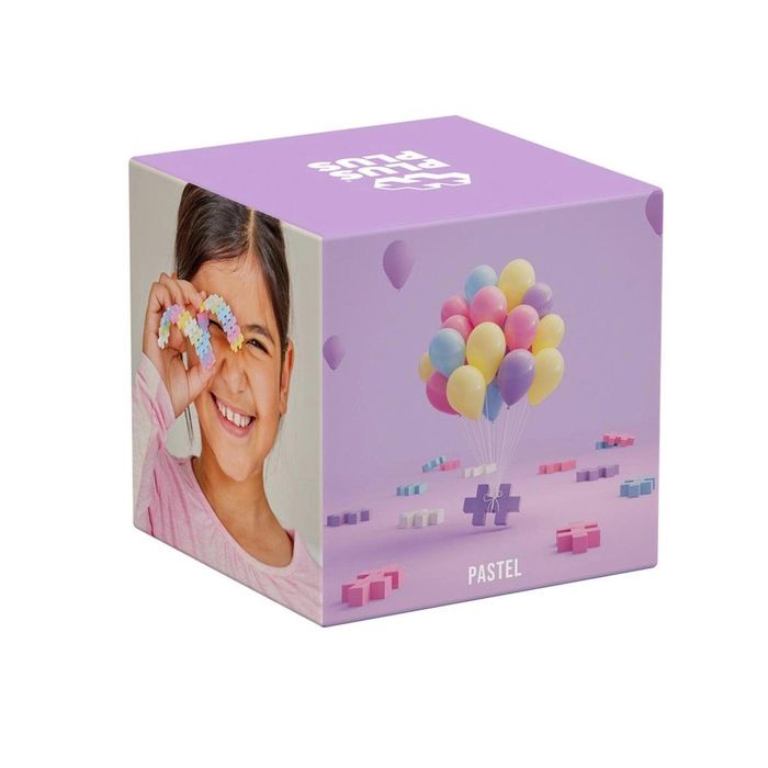 Klocki Plus-Plus Pastelowe 600el karton,114x117 mm