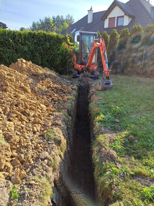 Minikoparka Kubota Wynajem