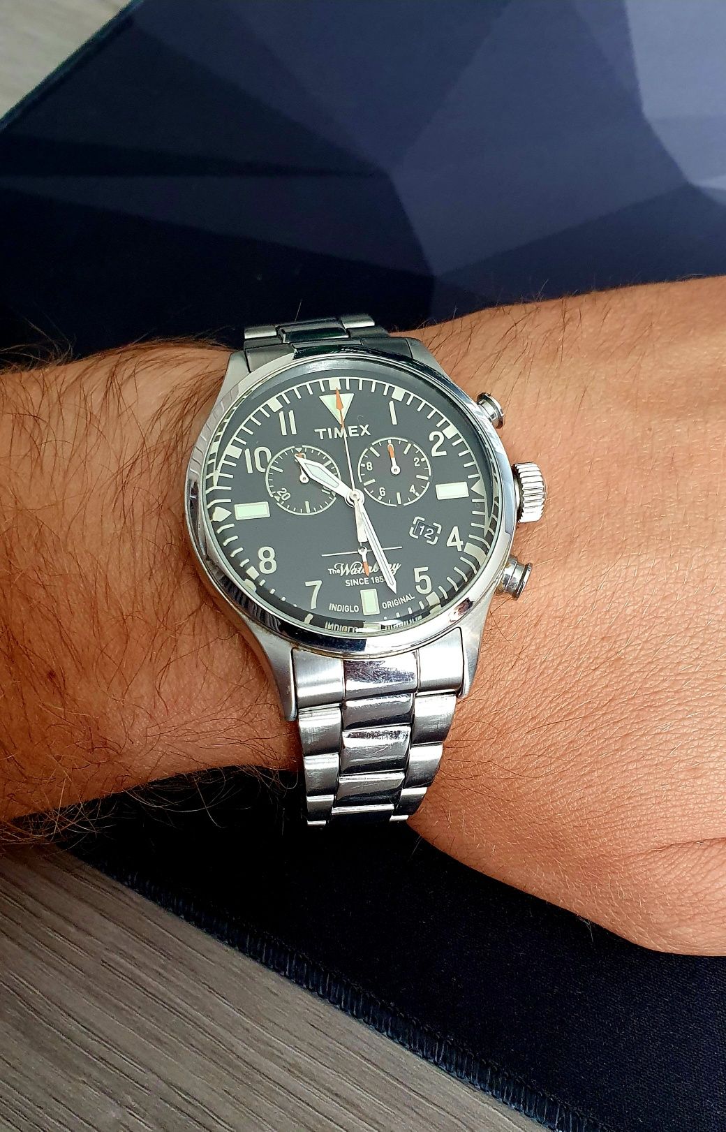 Чоловічий годинник Timex WATERBURY Chrono Tx2r24900