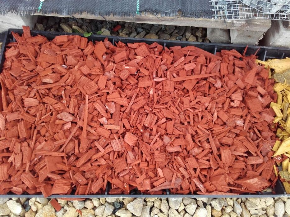 Zrębki kolorowe 40 worków po 50 litrów z wysyłką w całej Polsce