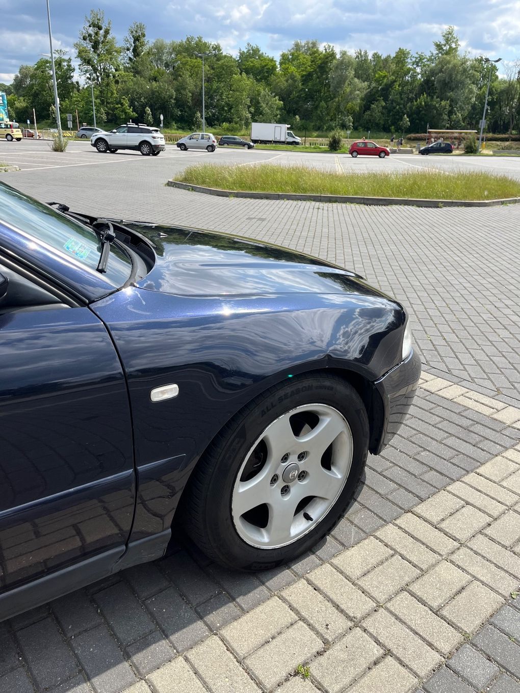 Audi A4 9 lat w rodzinie, zrobiony przegub oraz lewa końcówka drążka