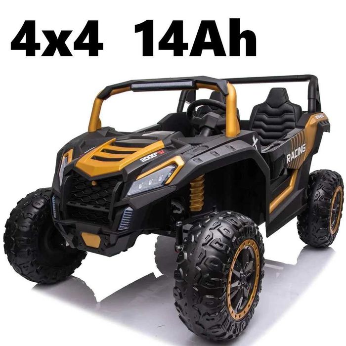 MEGA WIELKIE BUGGY Racing A032 4x200W 24V 14Ah autko jeep dla dzieci