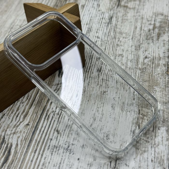 Чехол прозрачный Fibra Crystal на iPhone 17 Pro Max/ 17 Pro/ 17 Чохол