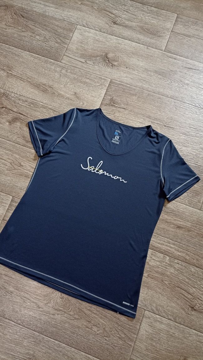 Футболка жіноча Salomon originals спортивная женская футболка XL