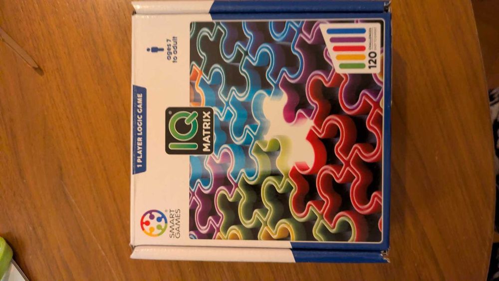 Jogo de lógica IQ Matrix – SmartGames (completo) (7+/adultos)