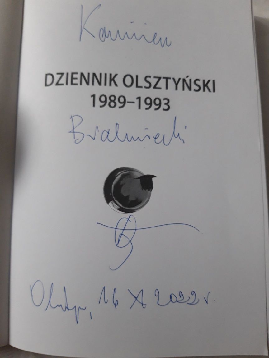 Dziennik Olsztyński Brakoniecki AUTOGRAF