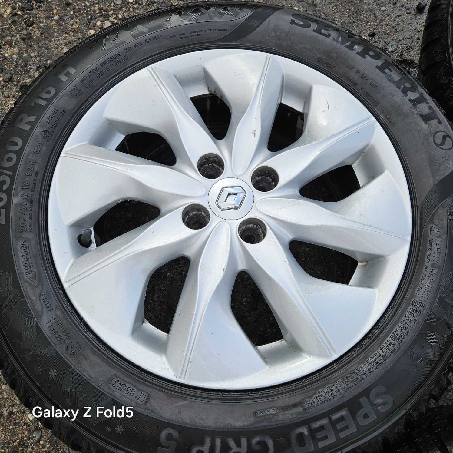 Alufelgi 16 Renault Captur Clio Zoe Scenic Wind Kangoo Megane 4x100