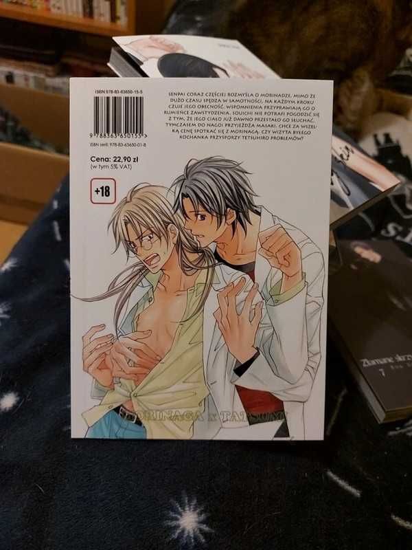 Manga Zakochany tyran Kotori yaoi tom 7 siódmy hinako takanaga
