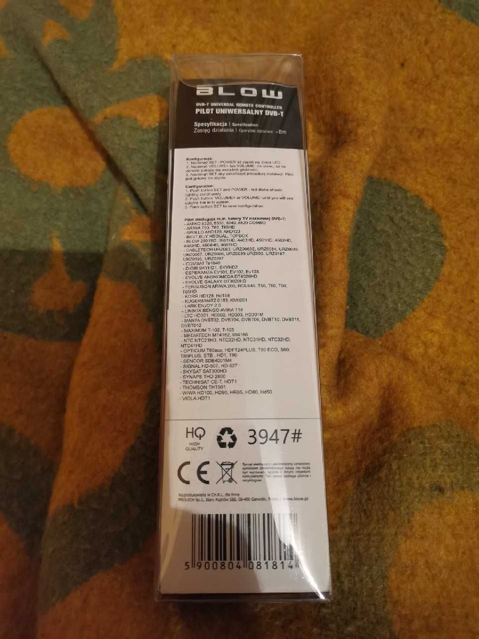 Dekoder DVB-T Ferguson Ariva T65 z pilot nowy zamiennik typu 3947#.