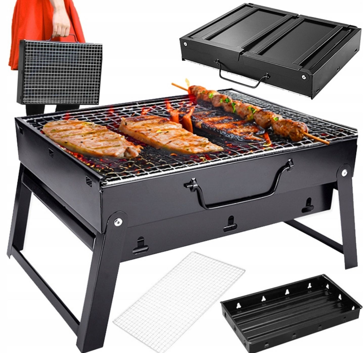 Grill Skladany turystyczne walizka przenośny