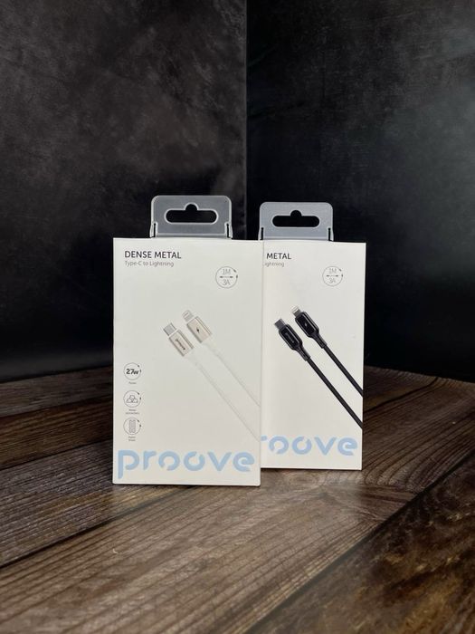 Кабель Proove Dense Metal Type-C to Lightning 27W (1m)