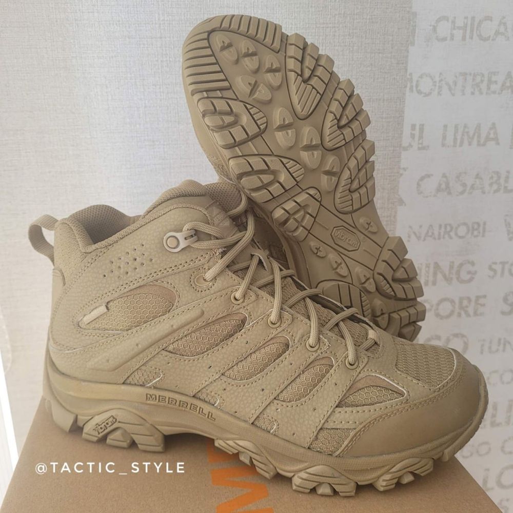 ОСТАННІ МОДЕЛІ!! Нові тактичні черевики Merrell Moab 3 Mid Tactical WP