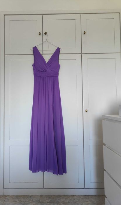 Vestido comprido de cerimónia