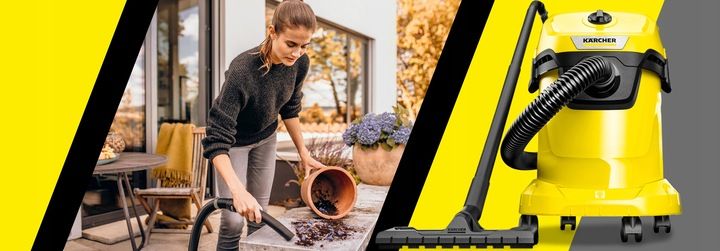 Odkurzacz Bezworkowy Wd3 Karcher Komplet Ssawek Turboszczotka Zestaw G
