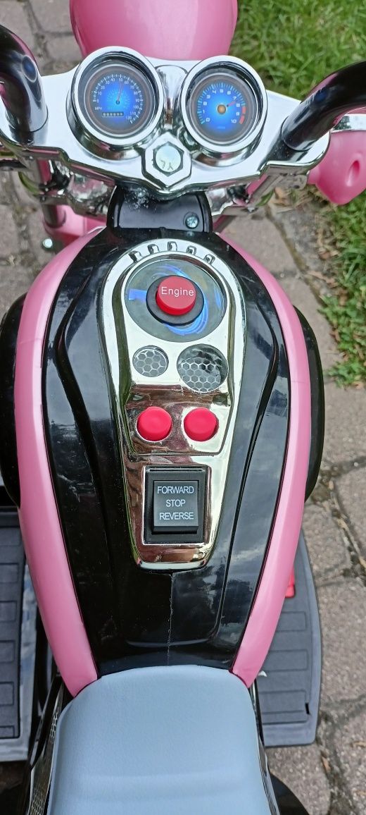 Motocykl elektryczny dla dzieci chopper 3km/h