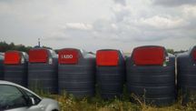 NOWOŚĆ! KOLUSZKI Zbiornik dwupłaszczowy na paliwo SiBUSO 5000 l Diesel