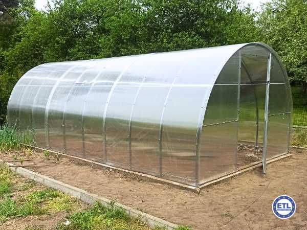 Szklarnia Tunel ogrodowy 3x4 3x6 3x8 Profil 40x20 Poliwęglan 4 / 6mm