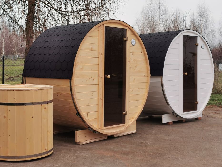 Sauna ogrodowa + piec Elektryczny 1.5 m x 2,2m Raty Leasing