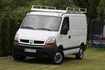 Renault Master  2.5 dCi L1H1 blaszak BAGAŻNIK DACHOWY Sprowadzony Zarejestrowany!
