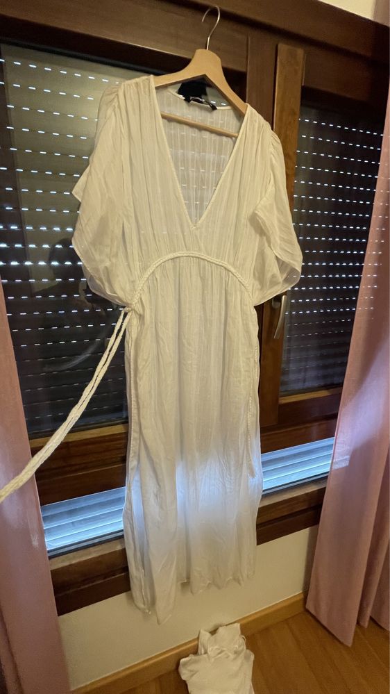 Vestido kaftan zara