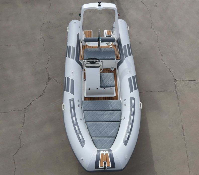 Motorówka, Hypeboat, Łódź, Wędkarska, RIB 480 - MS RIB's Hypalon