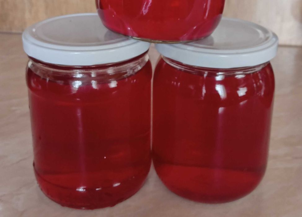 Syrop sok z płatków róży 0,5 L