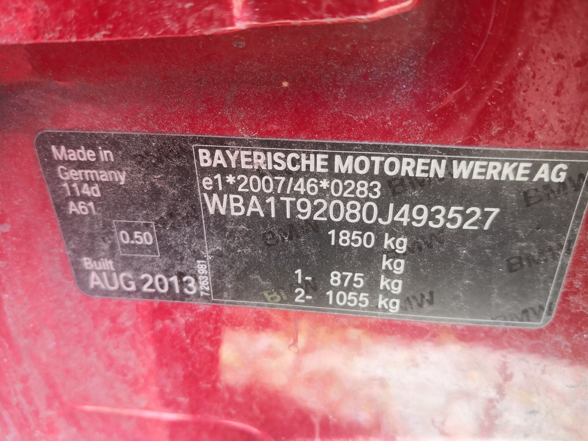 Kompletny silnik BMW F20 114d N47D16 w aucie, nowy rozrząd