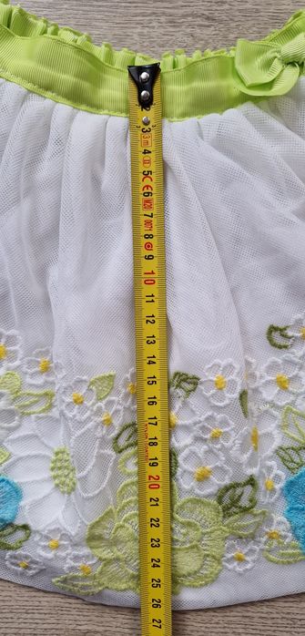 Spódniczka spódnica Mayoral r. 104 tiul haftowana ażur tutu