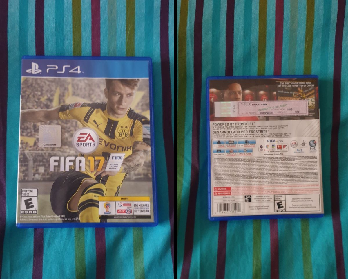 Jogo Fifa 17 para playstation 4 / ps4