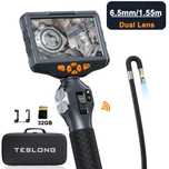 Ендоскоп TESLONG TD500 6.5mm dual lens с управляемой камерой 6.5мм