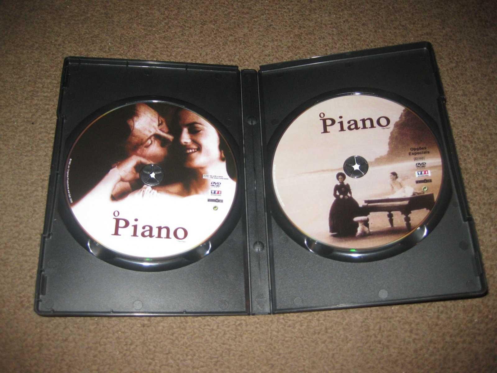 "O Piano" com Holly Hunter/Edição Especial com 2 DVDs