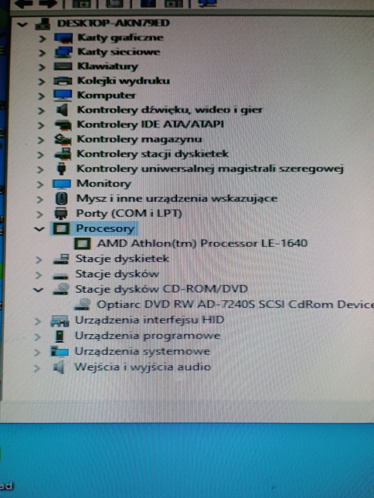 Płyta główna z procesorem i ram