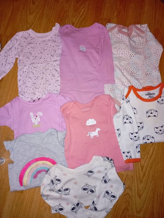 Ubranka dla dziewczynki r74 do 86