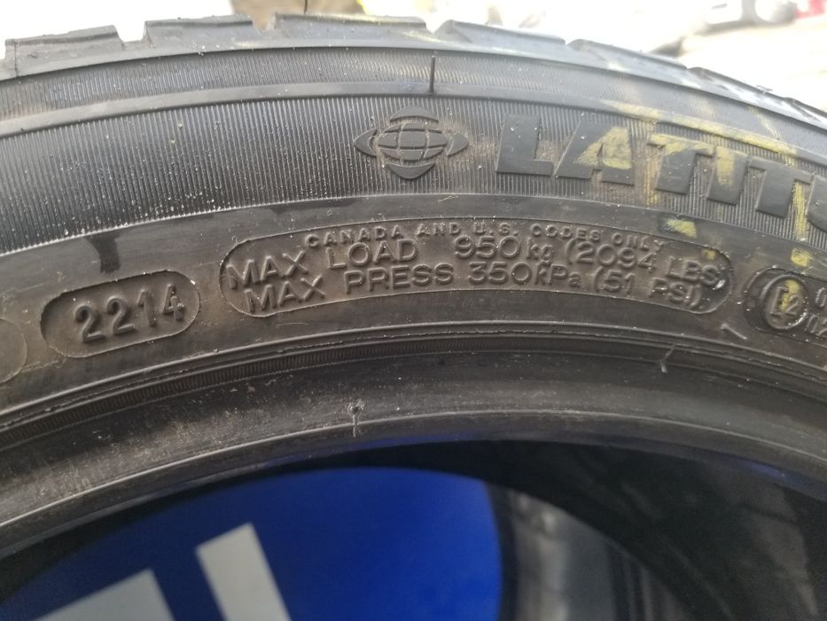 Шини 295/40/20, 265/45/20 Michelin
