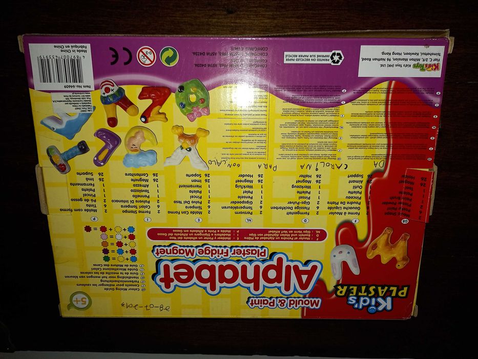 Jogo - Manualidades com gesso