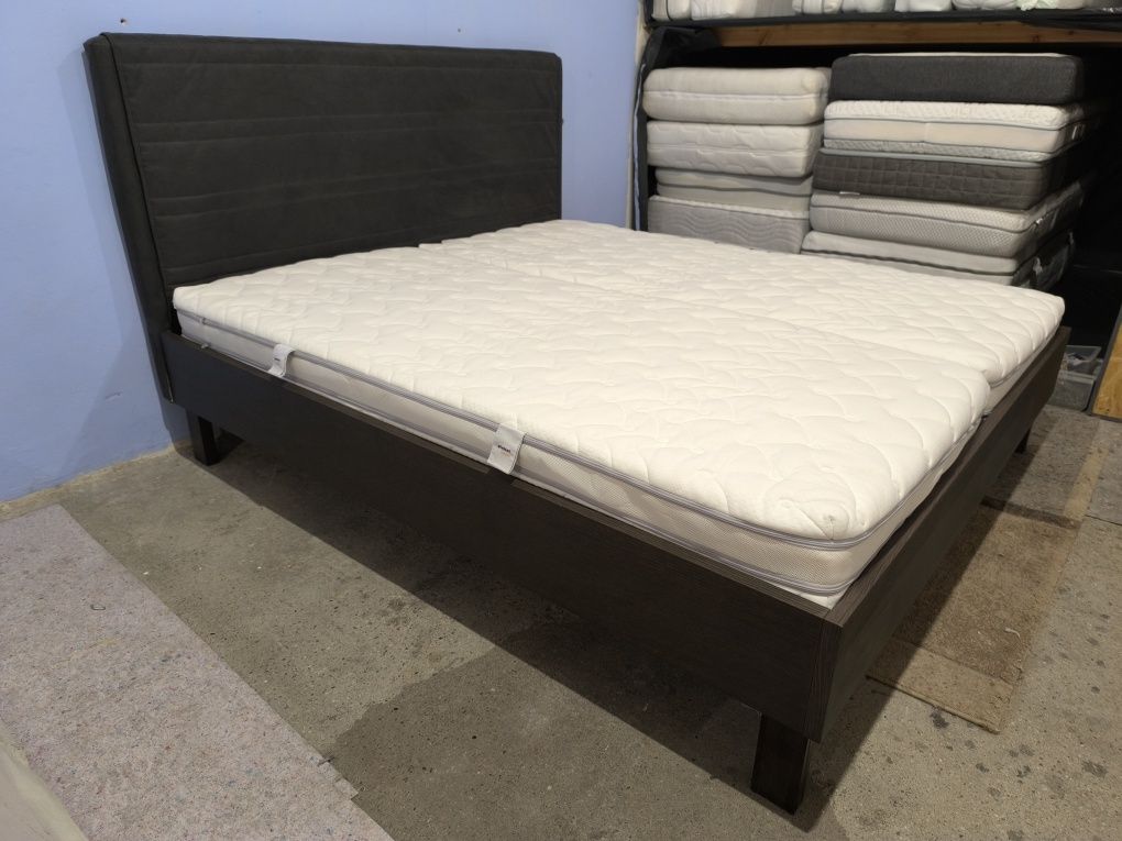 Łóżko 180x200 Ikea Oppland + Materac H3/H4 SOLIDNE Gratis w GW DOSTAWA