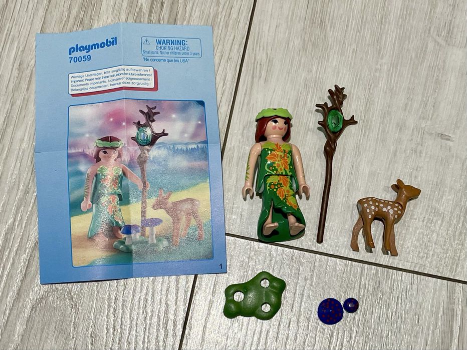 Playmobil wróżka z sarenką