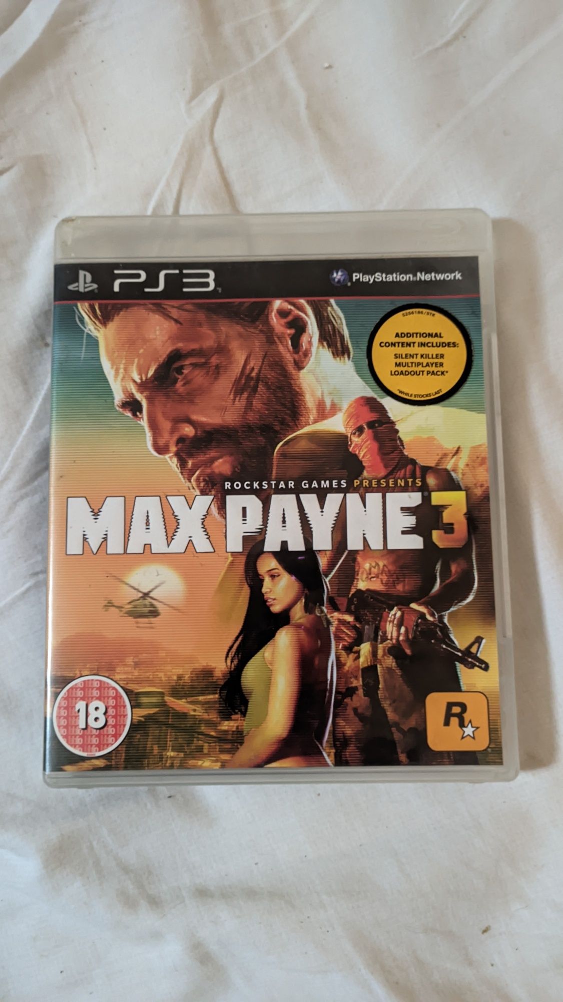 Max Payne PS3  como novo
