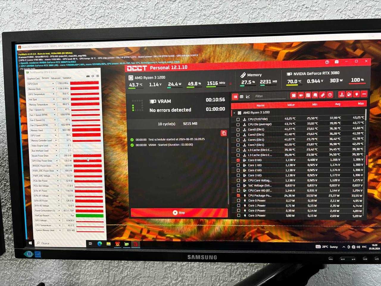 Відеокарта Palit GamingPro RTX 3080 10GB GDDR6X ГАРАНТИЯ! KLAVAcomp
