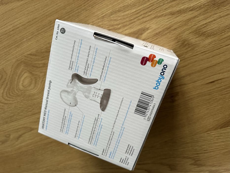 Молоковідсмоктувач Babyono Anatomy Med