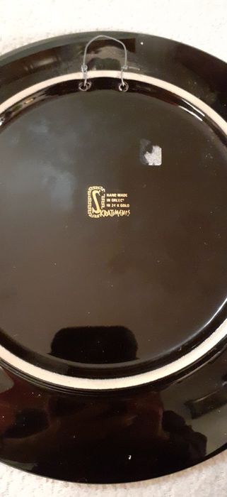 Греческая декоративная тарелка  с Парфеноном.