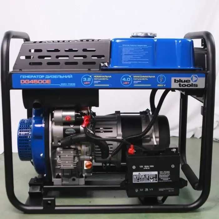 Генератор дизельний BLUETOOLS DG4500E (4 кВт) (220-7009)