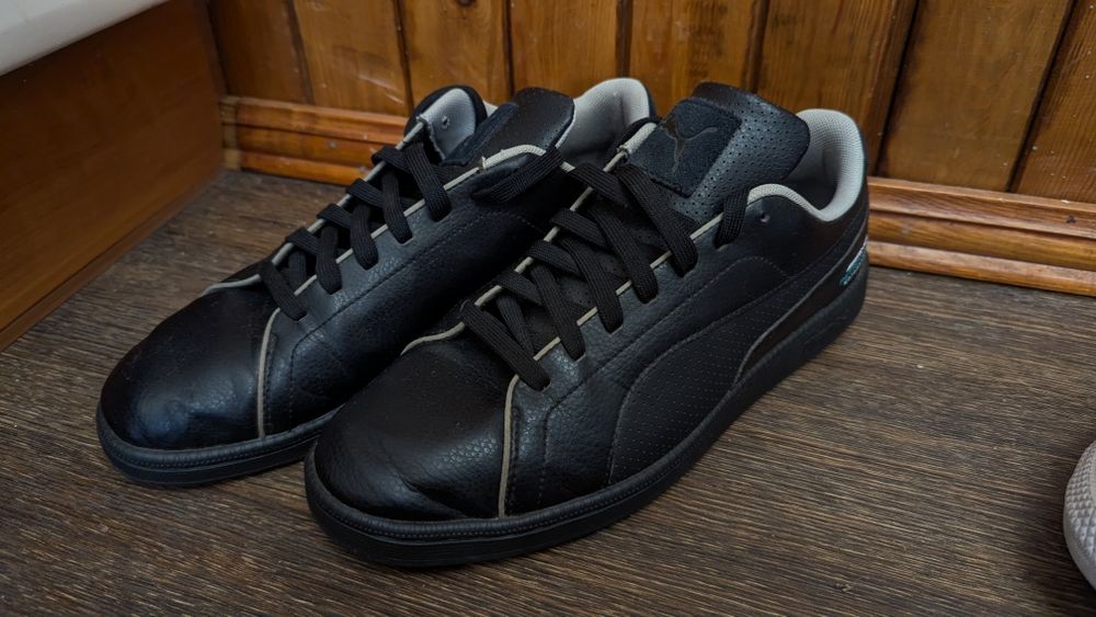 Кеды Converse All Star и кроссовки Puma Mercedes AMG