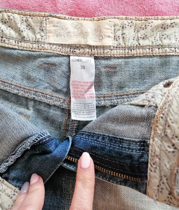 spódniczka mini jeansowa rozmiar 38