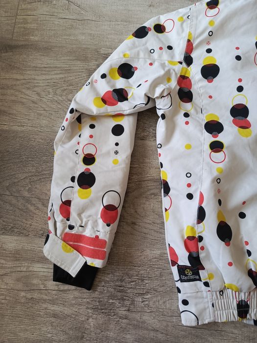 Biała kurtka zimowa narciarska Brunotti