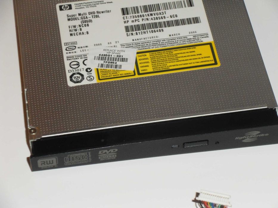 laptop HP dv6700- zasilacz ,lcd, ram, nowy dysk i  bateria --NA Części