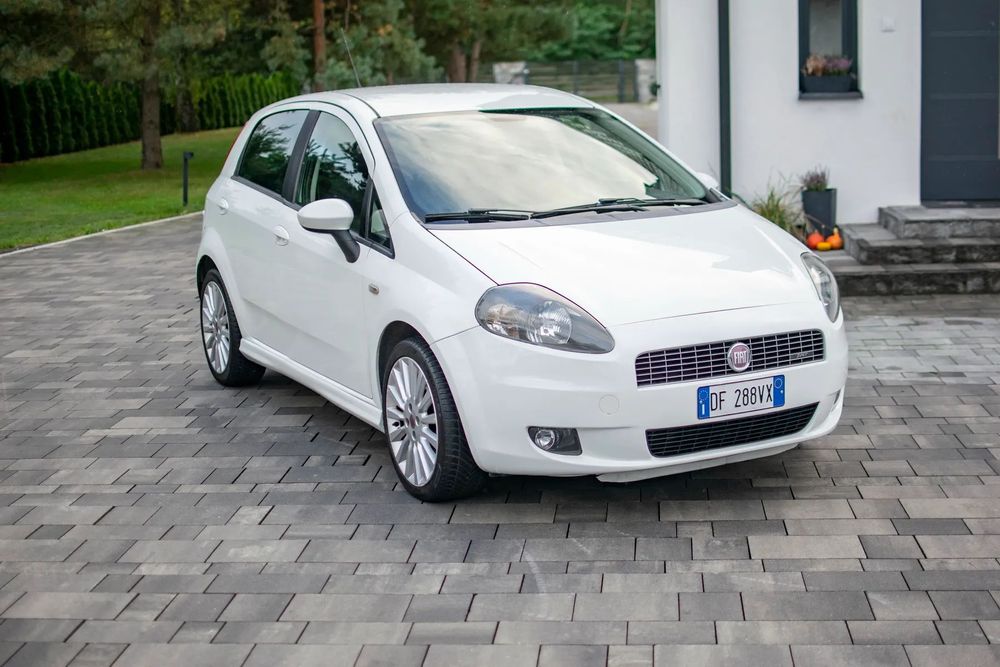 Fiat Grande Punto 1.4 Turbo Sport Benzyna Klima !Po Opłatach ALU