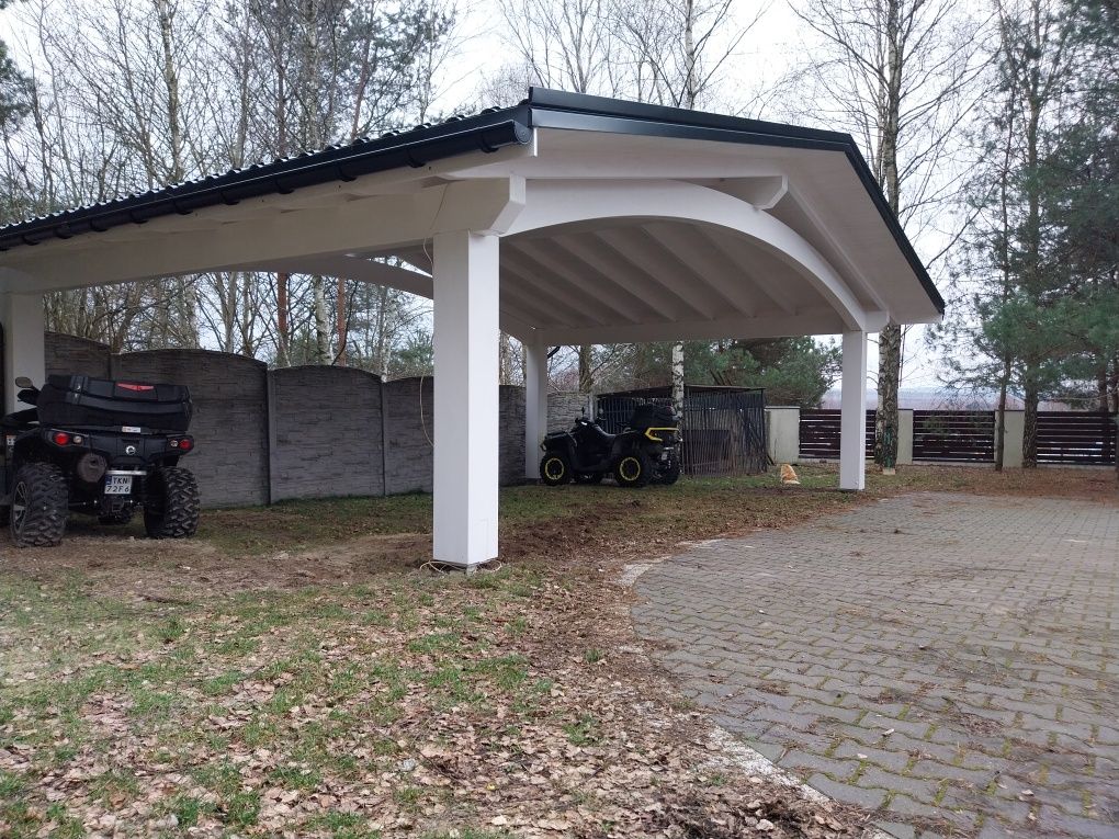 Wiata samochodowa, zadaszenie, carport, garaż