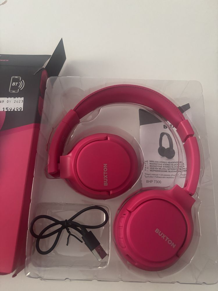 Sluchawki jak jbl Buxton bezprzewodowe BHP7300pink różowe